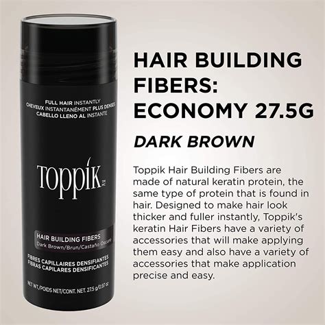 Toppik Hair Fibers Dark Brown 27 5g 97oz 100 Authentic Fast N Free