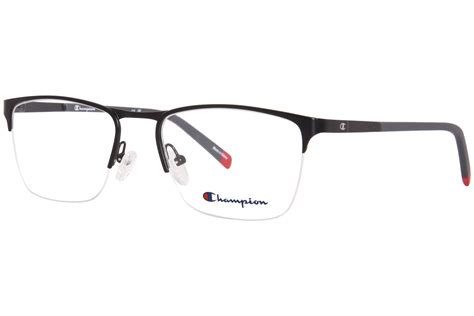 Champion Launch Eyeglasses Men S Semi Rim Square Shape