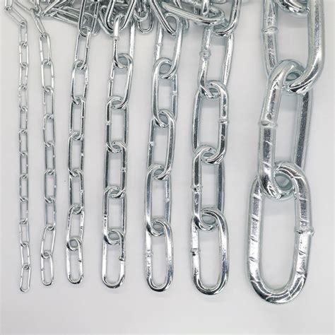 DIN 766 Short Link Hot DIP Galvanized Chain Galvanised DIN764 Link Chain And Medium Link Chain
