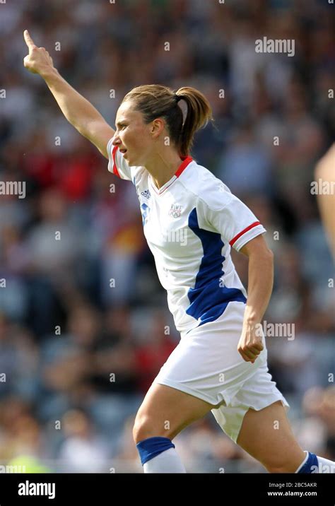 France S Gaetane Thiney Celebrates The Opening Goal During The Women S