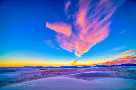 Sunset at White Sands – The Amazing Sky