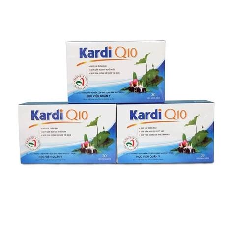 Kardi Q10 - Giải pháp tăng cường sức khỏe tim mạch hiệu quả