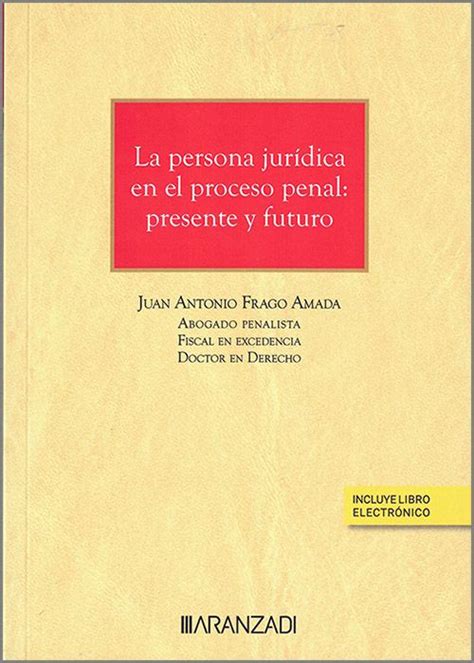 Persona Jur Dica En El Proceso Penal La Presente Y Futuro