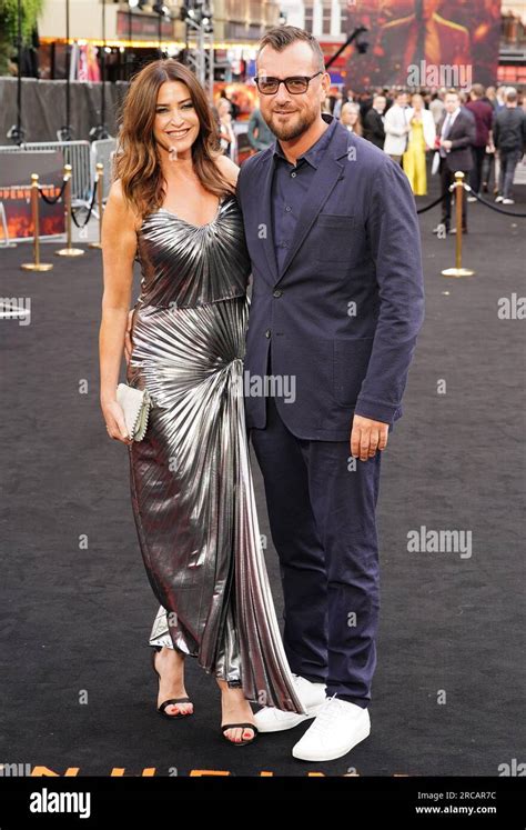 Lisa Snowdon And George Smart Attend The Uk Premiere Of Oppenheimer At