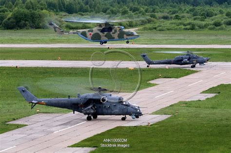 Mil Mi 35M Mi 28N And Mi 26 Helicopters Of The Russian Air Force