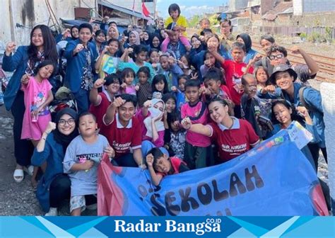 Adakan Sekolah Semu Kps Fh Unair Motivasi Semangat Belajar Anak Anak