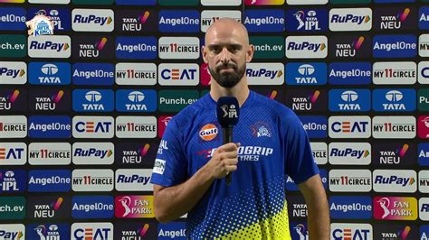 Watch Csk Vs Srh Pre Match Interview Daryl Mitchell Video Online Hd