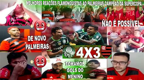 MELHORES REAÇÕES DOS FLAMENGUISTAS AO PALMEIRAS CAMPEÃO DA SUPERCOPA