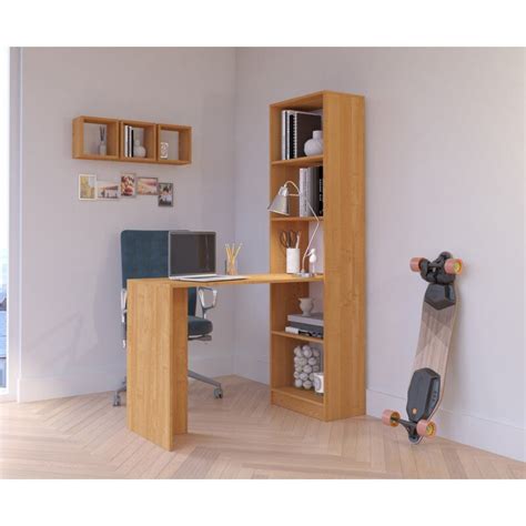 Birou De Colt Cu Biblioteca Akord Furniture Factory PAL 125 X 80 X 50