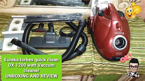 Eureka Forbes Quick Clean Dx 1200 Watt Vaccum Cleaner Unboxing And