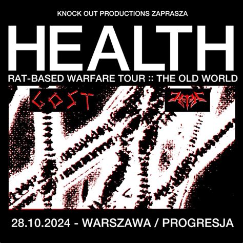 Health Zagrają Koncert W Polsce W 2024 Roku Data Bilety Teraz Muzyka