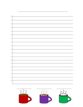 How To Make Hot Chocolate Transitional Words And Sequencing Writing Activity