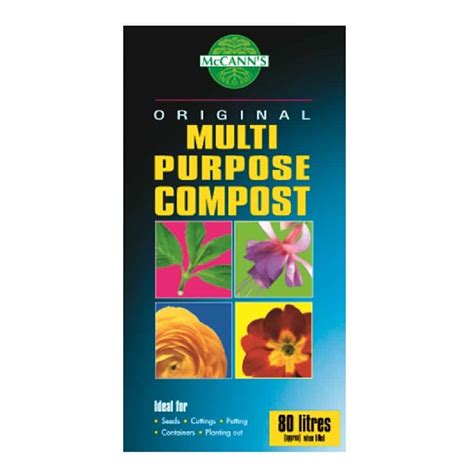 Multi Purpose Compost Peat Based 60l 10 Bags Holm Products