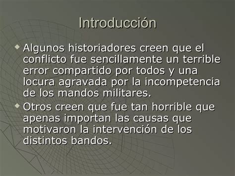 Causas Primera Guerra Mundial PPT