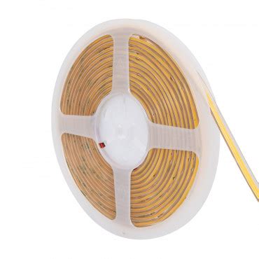 LED Strip COB 24V DC 385 LED M 5m IP65 CRI90 Expert Colour Breedte 7mm