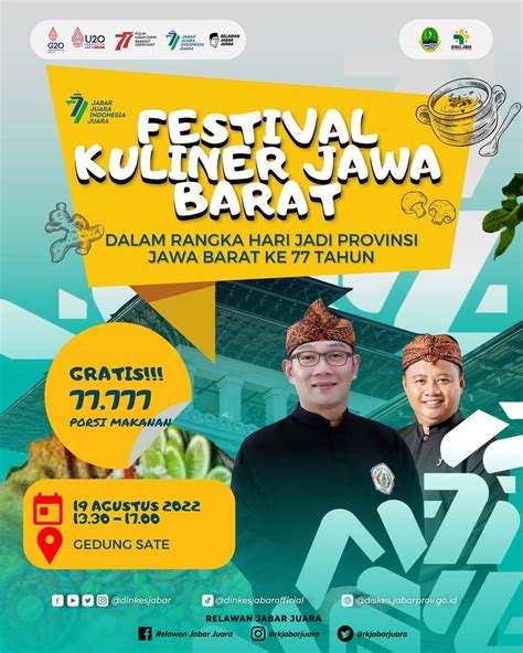 𝕾𝖔𝖇𝖆𝖙 𝕽𝖎𝖉𝖜𝖆𝖓 𝕶𝖆𝖒𝖎𝖑 on Twitter Wargi Jabar salam sehat Festival