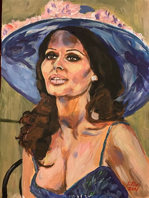 Sophia Loren 2 Special Edition Fine Print Original Acrylic Etsy