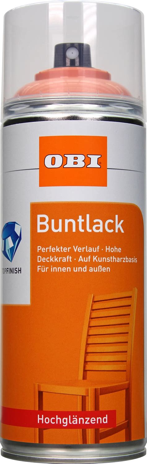 OBI Buntlack Spray LH Kupferorange hochglänzend 400 ml kaufen bei OBI