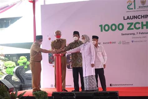 Bantu Ekonomi Keluarga Mustahik Baznas Bersama Gubernur Jateng