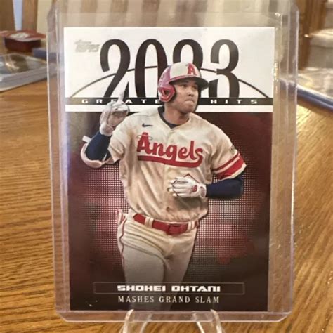 2024 TOPPS SHOHEI Ohtani 2023 Greatest Hits 23GH 12 Los Angeles Angels