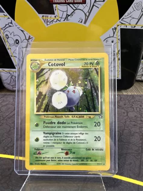 CARTE POKEMON COTOVOL 7 111 Neo Genesis Holo Wizards FR EUR 13 99