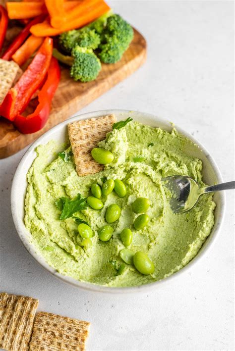 Edamame Hummus Recipe - Running on Real Food