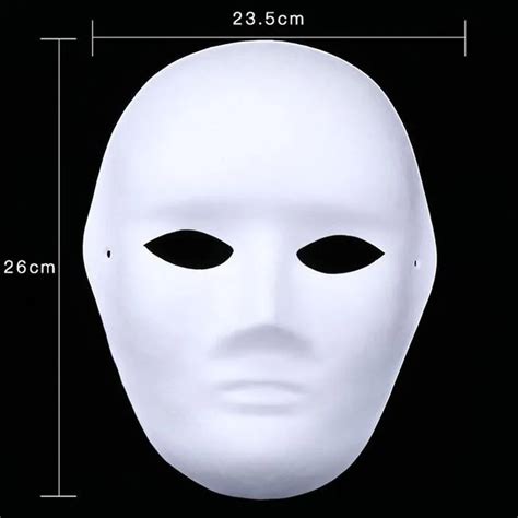 200pcs Blank White Masquerade Mask Women Men Dance Costume Party Diy Mask Halloween Christmas