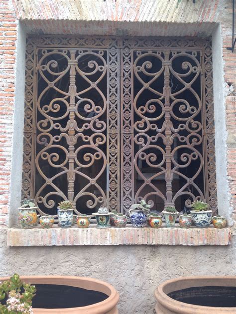 Beautiful Ironwork And Mexican Pottery At Fabrica Aurora In San Miguel