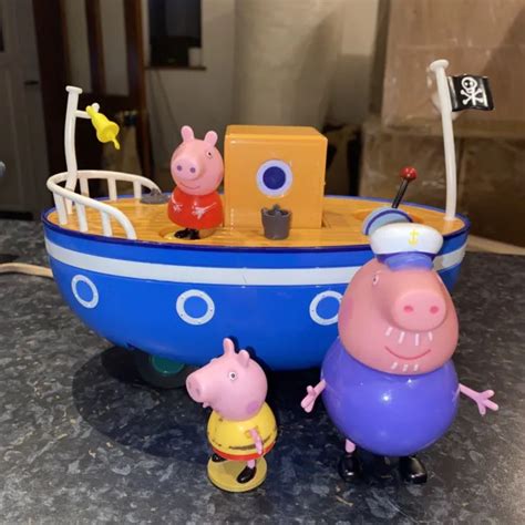 PEPPA PIG GRANDPA boat £5.00 - PicClick UK