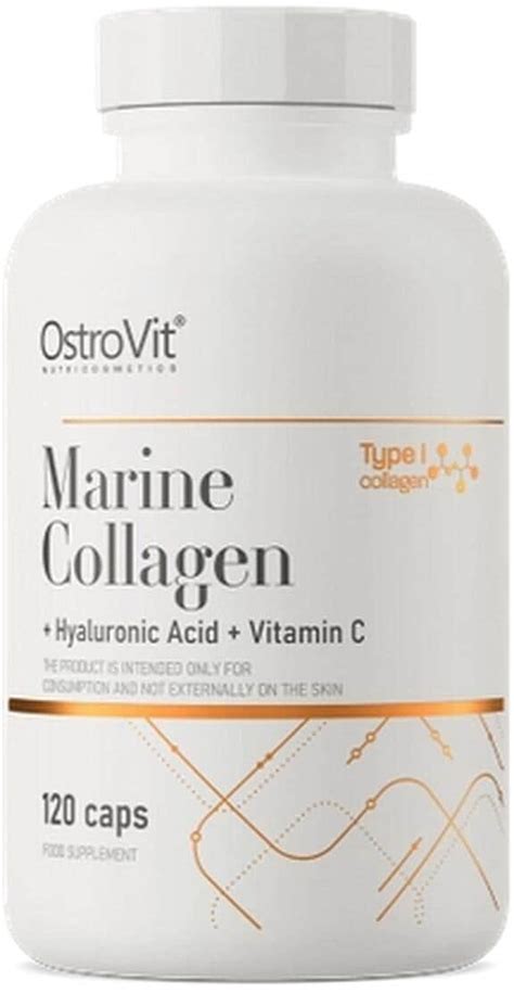 OstroVit Marine Collagen Hyaluronic Acid Vitamin C 120 Kapseln Bei