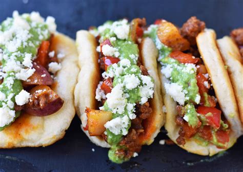 Chorizo Potato Puffy Tacos And Pillsbury Bake Off Modern Honey