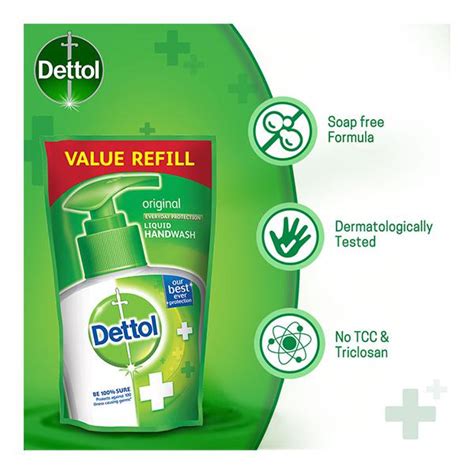 Buy Dettol Liquid Handwash Refill - Original 175 ml online at best ...