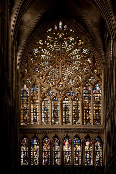 Catedral De Saint Etienne De Metz Foto De Archivo Imagen De Turista