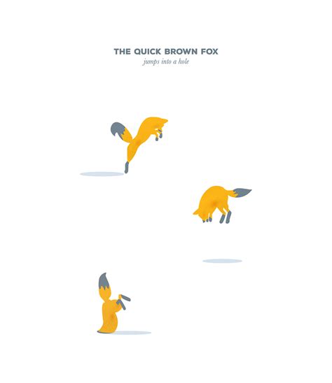 The Quick Brown Fox on Behance