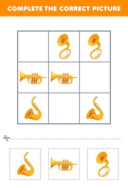 Brass Family Worksheet