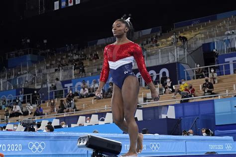 Simone Biles Opts Out Of Floor Exercise Final At Olympics Ap News