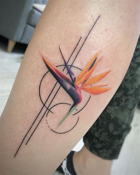 Strelicja Rajskiptak Strelitzia Strelitziatattoo Flowertattoo