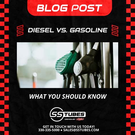 Diesel vs Gasoline: What You Should Know – SSTubes