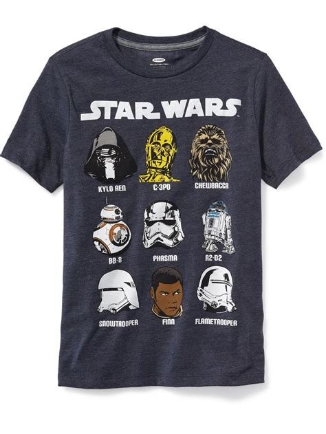 Star Wars Graphic Tee For Boys Old Navy Star Wars Graphic Tees Graphic Tees Star Wars