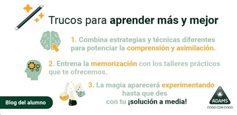 Trucos Para Aprender Más Y Mejor Blog Del Alumno