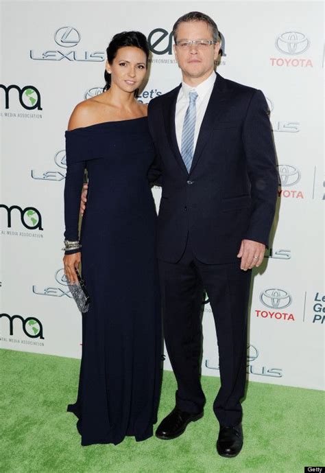 Matt Damon And Wife Wow At Environmental Media Awards | Matt damon ...