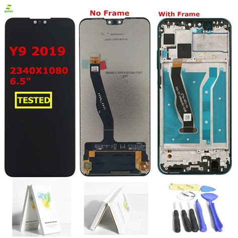 LCD Display For Huawei Y9 2019 Screen Digitizer 6 5 Frame Assembly LCD