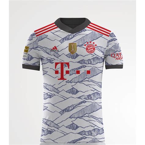 Adidas Kids Fc Bayern Munchen Third Jersey 2021 2022 Jersey