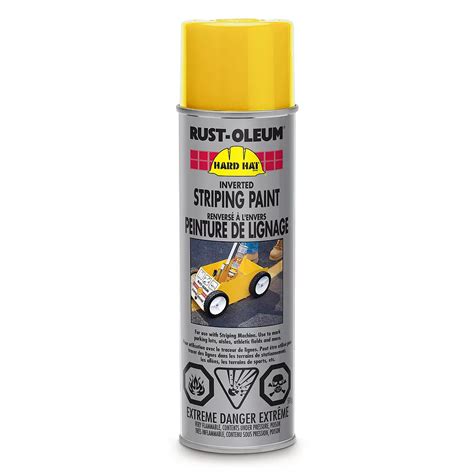 Rust Oleum Professional Inverted Striping Paint In Yellow 510 G