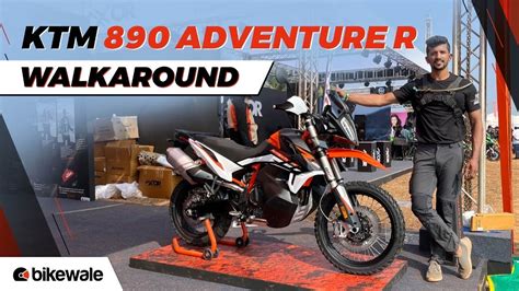 KTM 890 Adventure R Walkaround India Bike Week 2022 First Look