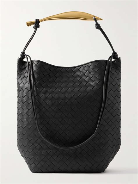 Bottega Veneta Intrecciato Imperatore Tote Bag In Nero Sale ...