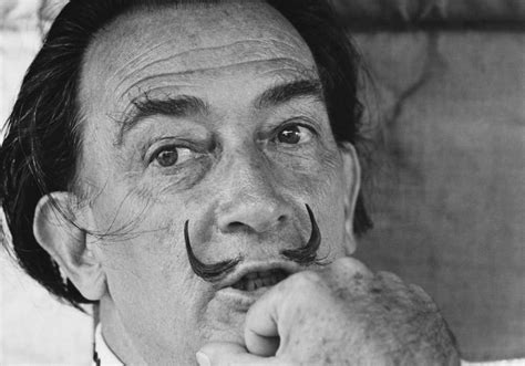 Humorous Portraits Of Salvador Dalí With His Iconic Mustaches