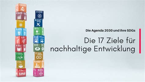 Agenda 2030 und SDGs 17 Ziele für nachhaltige Entwicklung