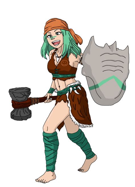 Mha Cavewoman Emi Fukukado By Generalhelghast On Deviantart