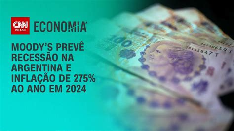 Moodys prevê recessão na Argentina e inflação de 275 ao ano em 2024